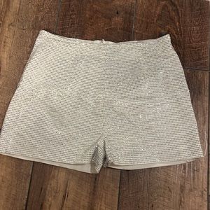 Cloud Ten Rhinestone Shorts
